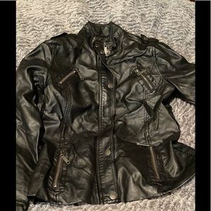 Joujou faux leather jacket